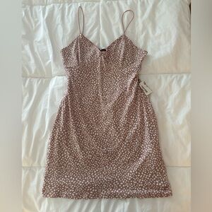 Printed Bodycon Mini Dress